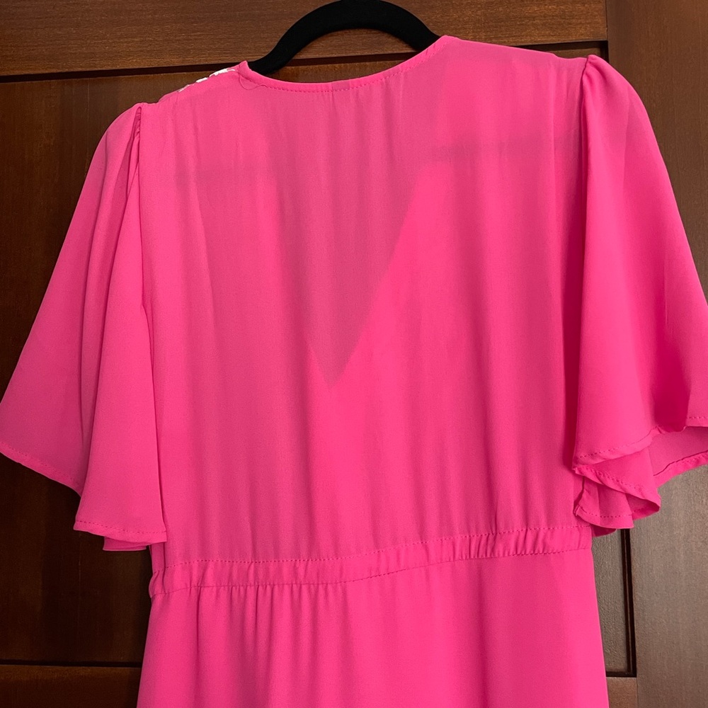 VICI Hot Pink Synched Maxi Dress - Size Small - Worn Once - Picture 3 of 6